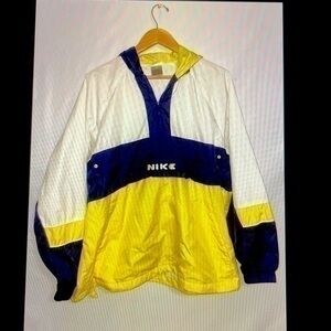 NIKE Vintage Pullover Windbreaker Jacket - Size Large